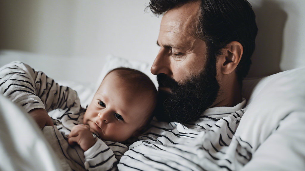 Illustration détaillée sur Le pyjama barbe à papa pour bébé : un choix doux et ludique